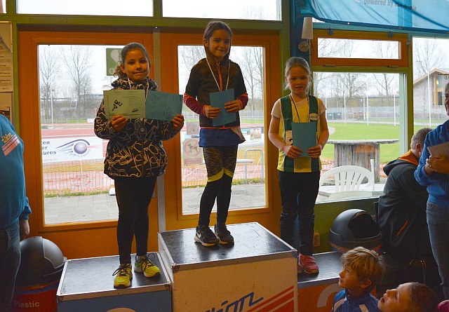 Prijsuitreiking meerkamp Zoetermeer