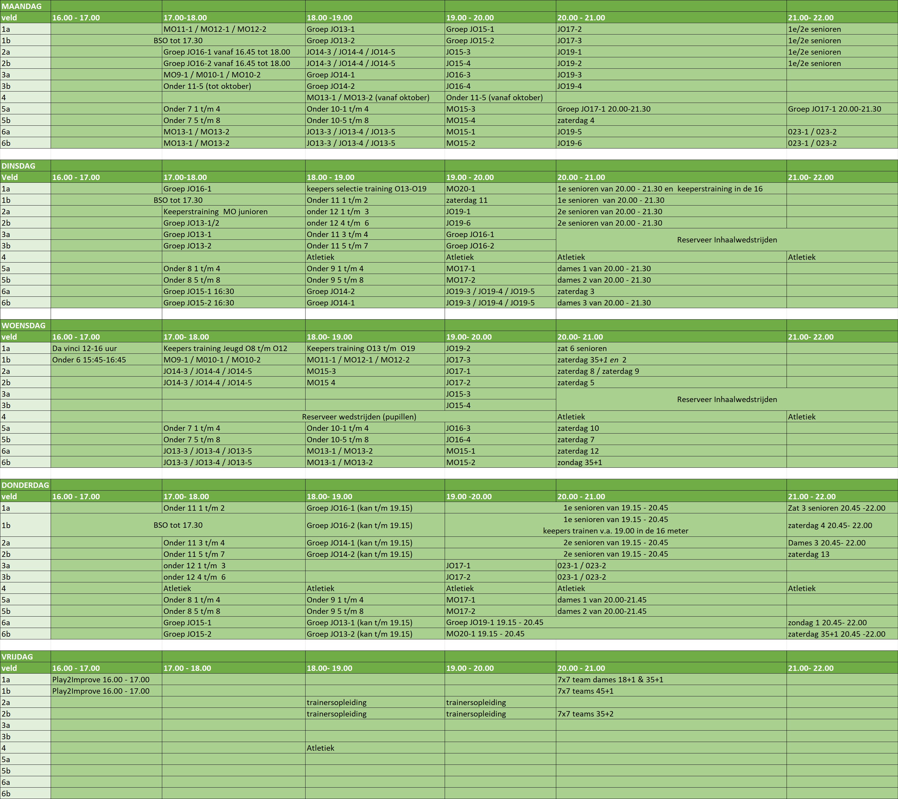 trainingsschema 2025-2026 v1.5 trainingsschema 2025-2026 v1.5